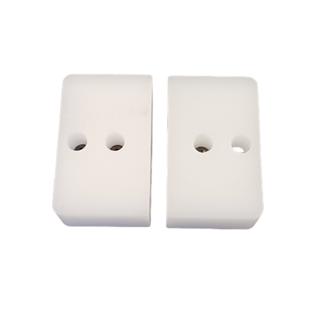 62127 </BR>Jeu de 2 mors ébauches - Delrin