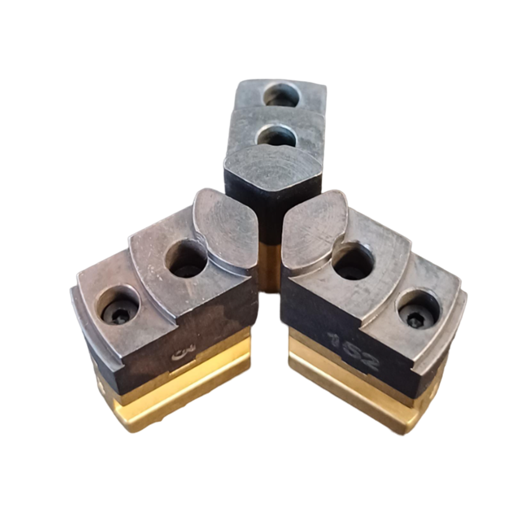 62622 </BR>Jeu de 3 mors serrage intérieur - Acier trempé