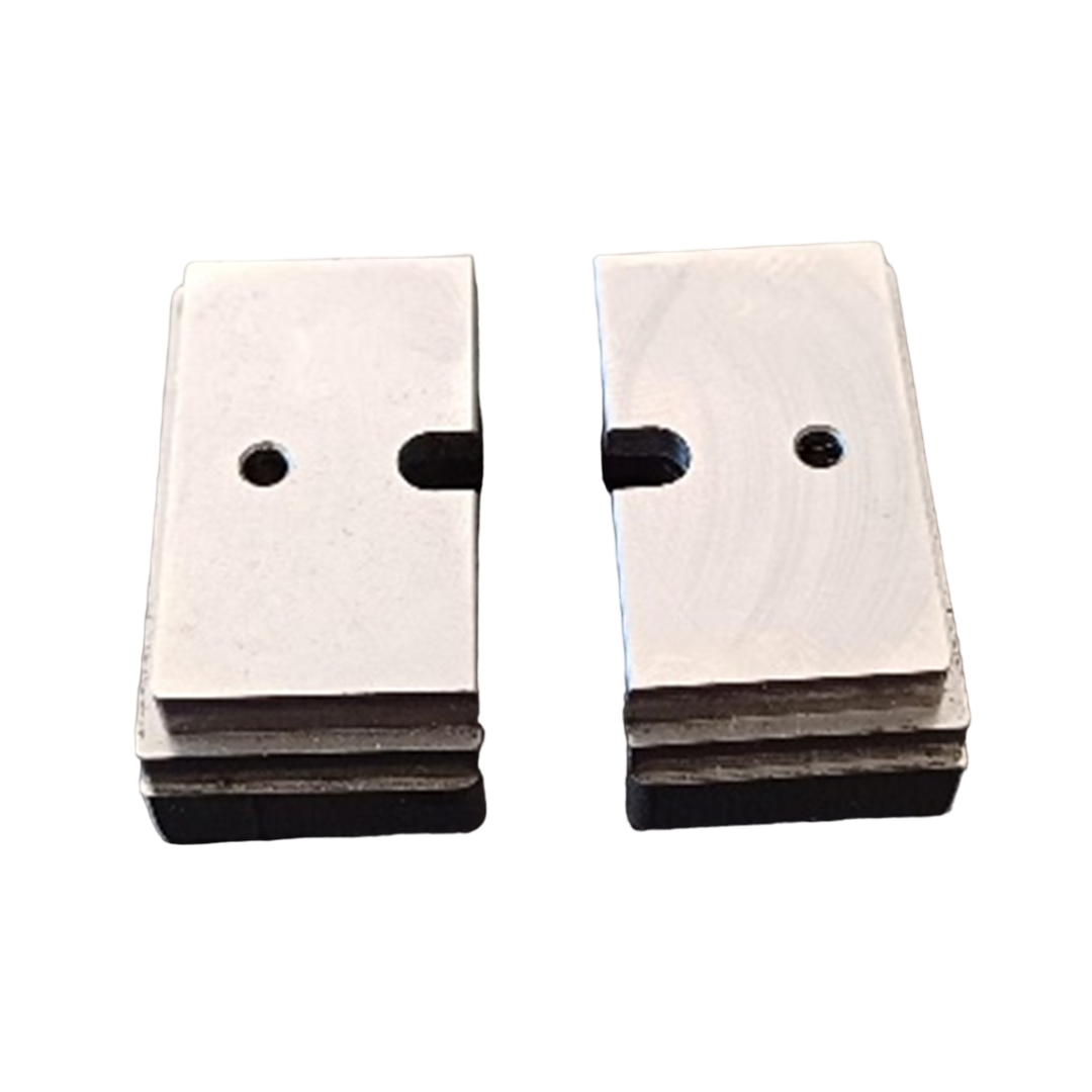 62940 </BR>Jeu de 2 mors enclipsables en acier inox Type « C »