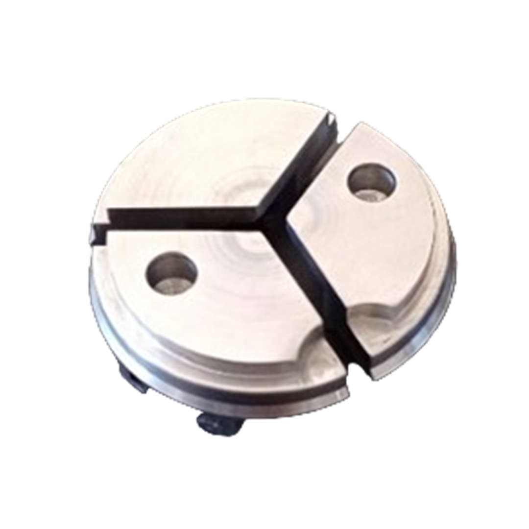 62965 </BR>Jeu de 3 mors enclipsables en acier inox pour pièces rondes